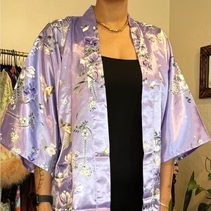 NWT Silk Stain Japanese Robe